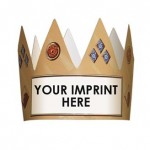 Digital King's Crown Costume Hat Logo Branded