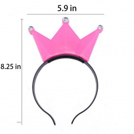 Rhinestone Crown Hair Hoop Custom Imprinted