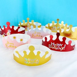 Kid Headwear Birthday Crowns Custom Printed