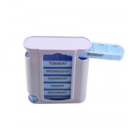 Logo Branded Multi Layer 4 Compartments Pill Box