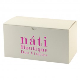 White Gloss Gift Box (12"x6"x6") Custom Printed