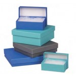 Logo Branded Jewelry Boxes (8"x2"x.875") (Tropical Blue)
