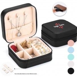 Custom Imprinted Pu Jewelry Organizer Box  Custom Imprinted Pu Jewelry Organizer Box