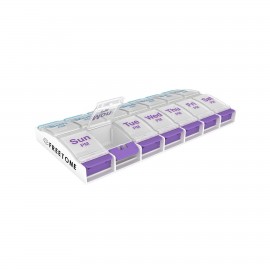 AM/PM Weekly Pill Storage Box Custom Imprinted