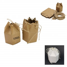 Kraft Paper Candy Box Custom Printed  Kraft Paper Candy Box Custom Printed