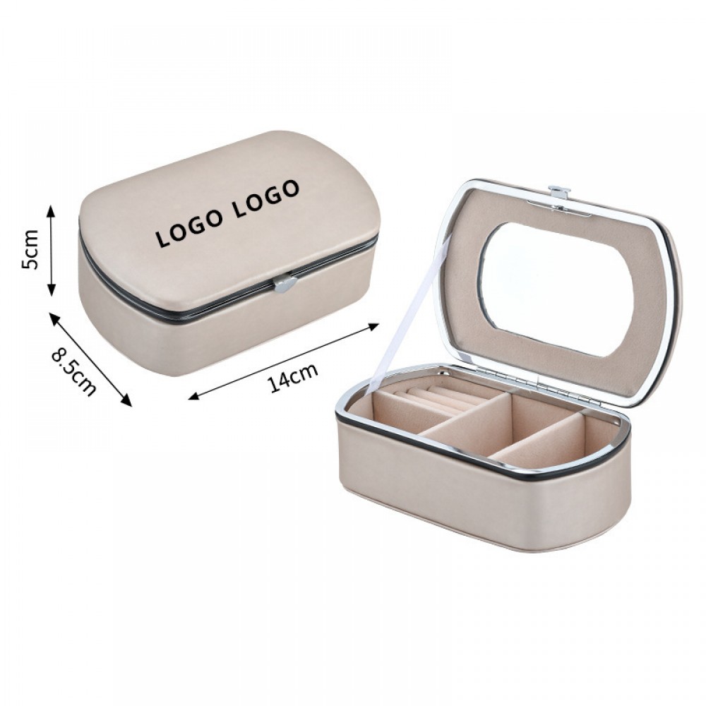 Custom Imprinted Luxurious Travel Jewelry Box