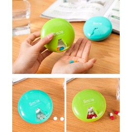 Custom Printed Rotation Type Pill Box  Custom Printed Rotation Type Pill Box