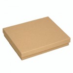 Custom Printed Jewelry Boxes (6"x5"x1") (Tan Kraft)