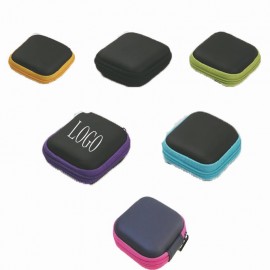 Logo Branded Square EVA Earphone Box  Logo Branded Square EVA Earphone Box
