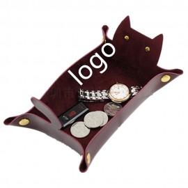 Leather Organizer Jewelry Box Storage Bag Custom Imprinted