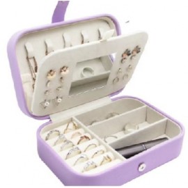 Leather Multi-color Jewelry Box Custom Imprinted  Leather Multi-color Jewelry Box Custom Imprinted