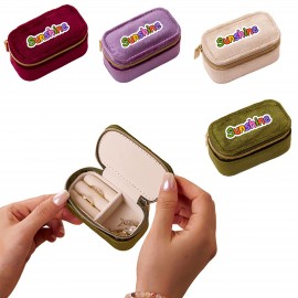 Custom Printed Mini Jewelry Travel Case