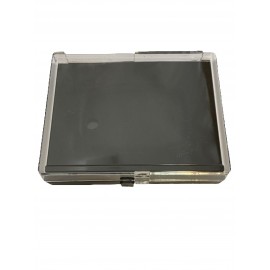 Logo Branded Clear Top Plastic Box - Large