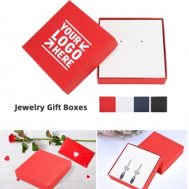 2.87 x 2.87 x 1.38 Inches Jewelry Gift Box Logo Branded  2.87 x 2.87 x 1.38 Inches Jewelry Gift Box Logo Branded