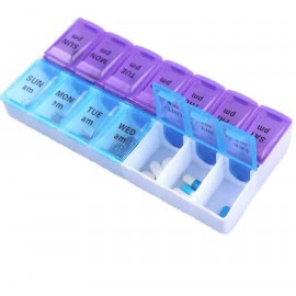 One Week Pill Storage Box Custom Imprinted