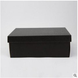 Black Gift Boxes Logo Branded