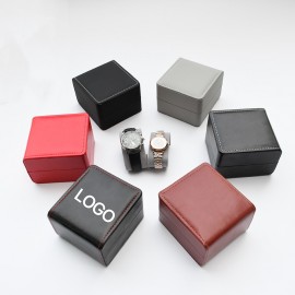 Leather Watch Box Custom Imprinted