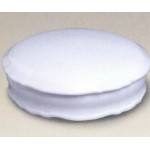 Custom Printed 7 1/2" Plain Round Box w/ Scalloped Edge