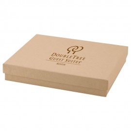 Custom Printed Natural Kraft or White Jewelry Box (6"x5"x1")  Custom Printed Natural Kraft or White Jewelry Box (6"x5"x1")