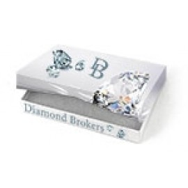 Jewelry Box w/Custom Full Color Printed Lid (3"x3"x7/8") Logo Branded