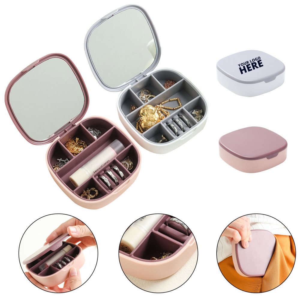 Jewelry Box with Mirror Custom Imprinted