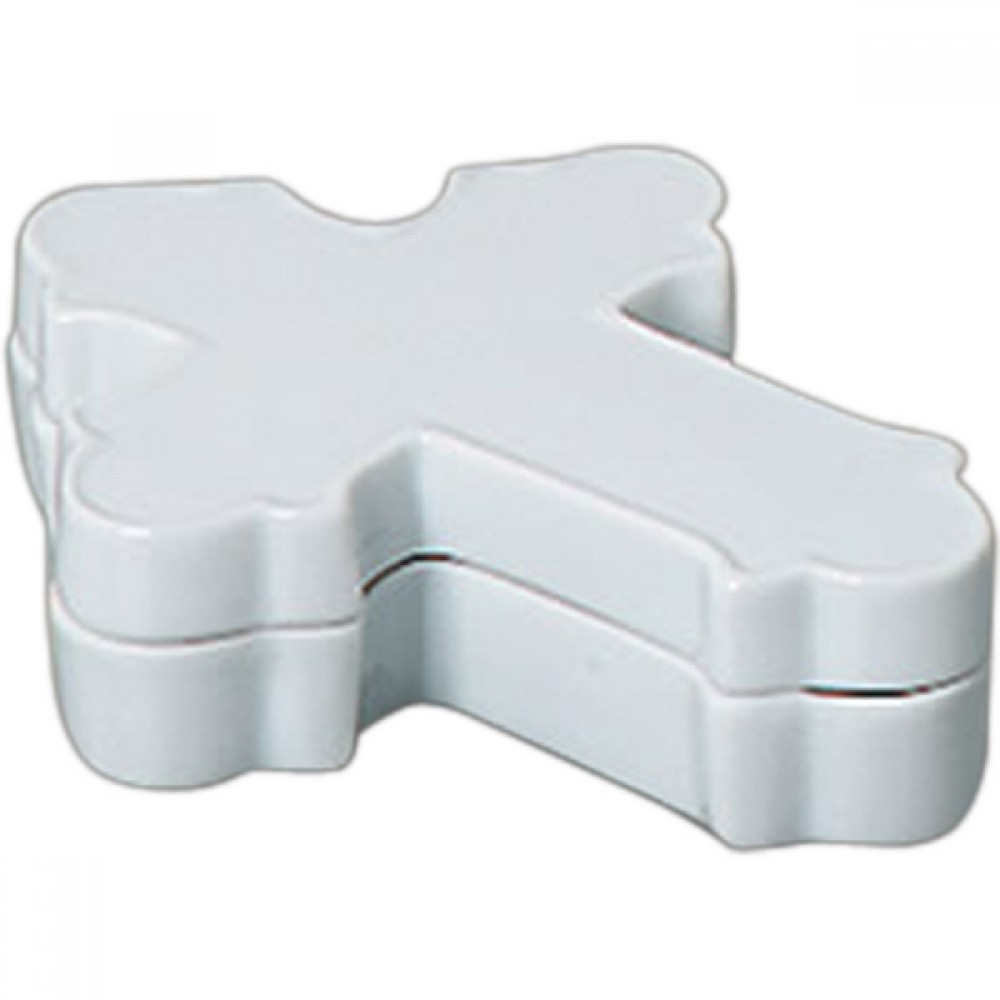 Custom Printed Porcelain Cross Shape Box