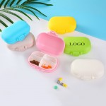 Logo Branded 3 Compartments Travel Medication Carry Case