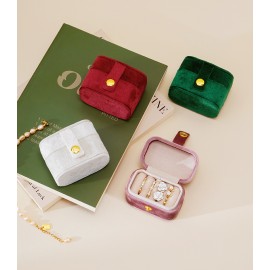 Mini Jewelry Box Travel Mirror Jewelry Case Custom Imprinted