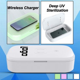 Custom Imprinted PPE Wireless Charging UVC Disinfection Box  Custom Imprinted PPE Wireless Charging UVC Disinfection Box