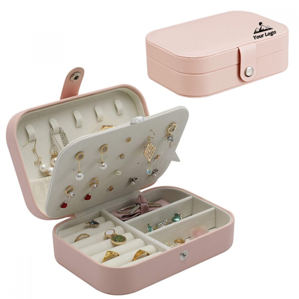 Portable Travel Jewelry Box Custom Imprinted Portable Travel Jewelry Box Custom Imprinted