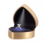 Logo Branded LED Light Engagement Ring Box