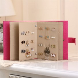 DIY Earring Jewellry Organizer Book Logo Branded