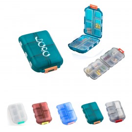 Compact Folding Pill Box Custom Printed