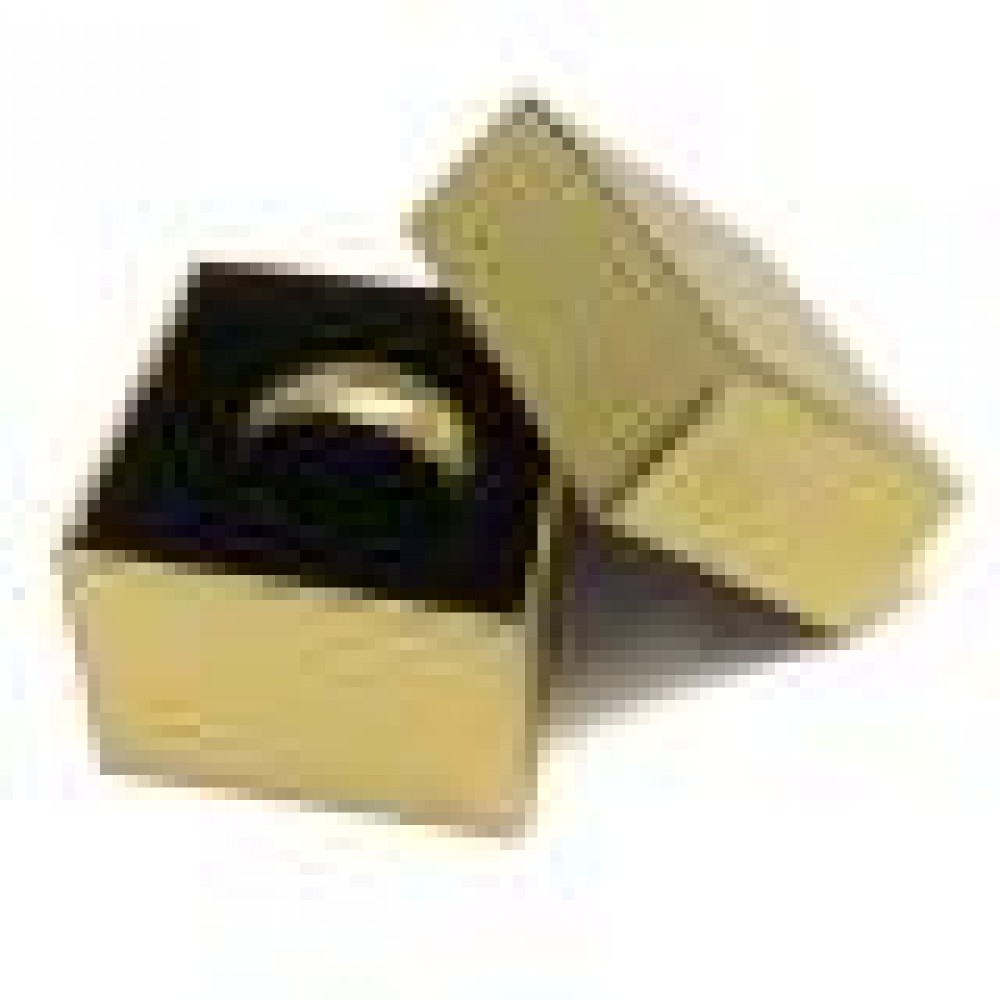 Custom Imprinted Deluxe Set Up Gold Foil Ring Box w/Foam Insert (1 5/8"x1 5/8"x1 1/4") Custom Imprinted Deluxe Set Up Gold Foil Ring Box w/Foam Insert (1 5/8"x1 5/8"x1 1/4")
