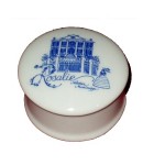 Logo Branded Round Porcelain Box