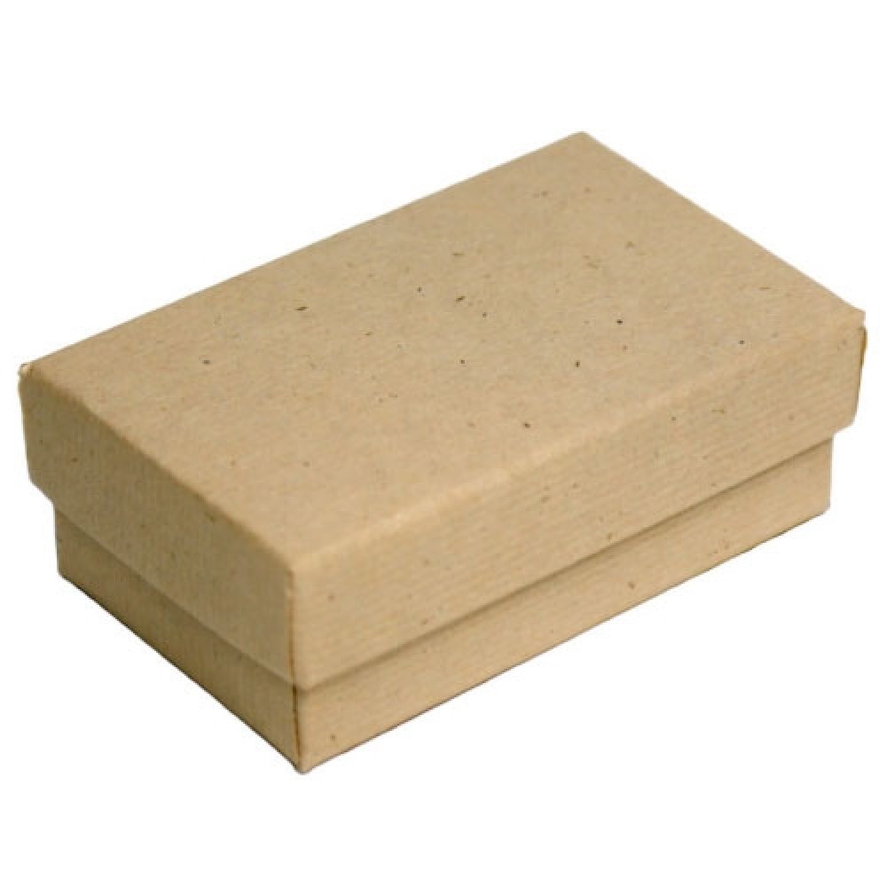 Custom Imprinted Jewelry Boxes (3.063"x2.125"x1") (Tan Kraft) Custom Imprinted Jewelry Boxes (3.063"x2.125"x1") (Tan Kraft)
