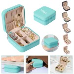 Custom Printed Portable Jewlery Storage Box for Rings Earrings Necklace