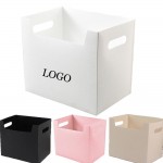 Desktop Document Folding Storage Box Custom Imprinted