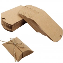 Gift Bag Box Paper Box Small Size Pillow Bag Logo Branded