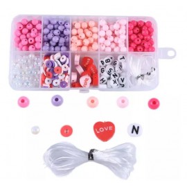 Beads Kit With Grid Box For Storage Custom Imprinted