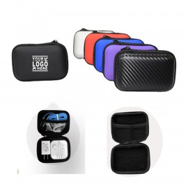 Custom EVA Multi-Function Headphone Storage Box Custom Imprinted