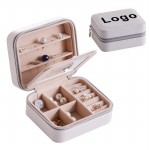 Custom Printed Trendy Small Leather Jewelry Box Display Storage