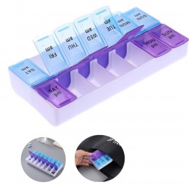 AM/PM 7 Days Pill Storage Box Custom Imprinted