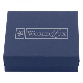 Logo Branded Colored Jewelry Box (3.5"x3.5"x1")  Logo Branded Colored Jewelry Box (3.5"x3.5"x1")