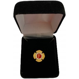 Velour Jewelry Box - Lapel Pin Custom Printed