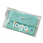 Custom Imprinted Rectangle Transparent Mini Jewelry Pouch Bag