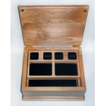 8" x 10" - Hardwood Box - Jewelry or Gift - Laser Engraved - USA-Made Logo Branded