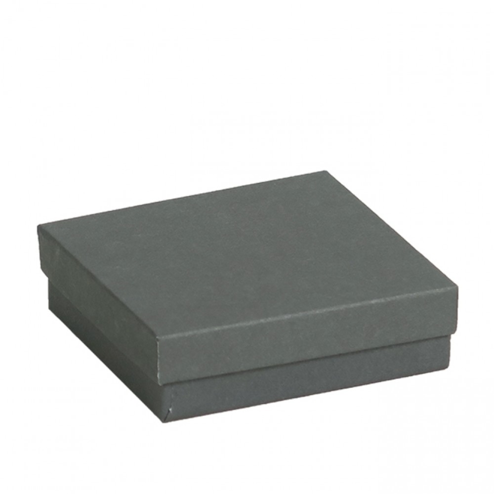 Logo Branded Jewelry Boxes (5.25"x3.75"x.875") (Slate Gray) Logo Branded Jewelry Boxes (5.25"x3.75"x.875") (Slate Gray)