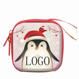 Christmas Square Coin Box Custom Printed  Christmas Square Coin Box Custom Printed