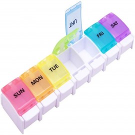 Plastic Pill Box Custom Printed